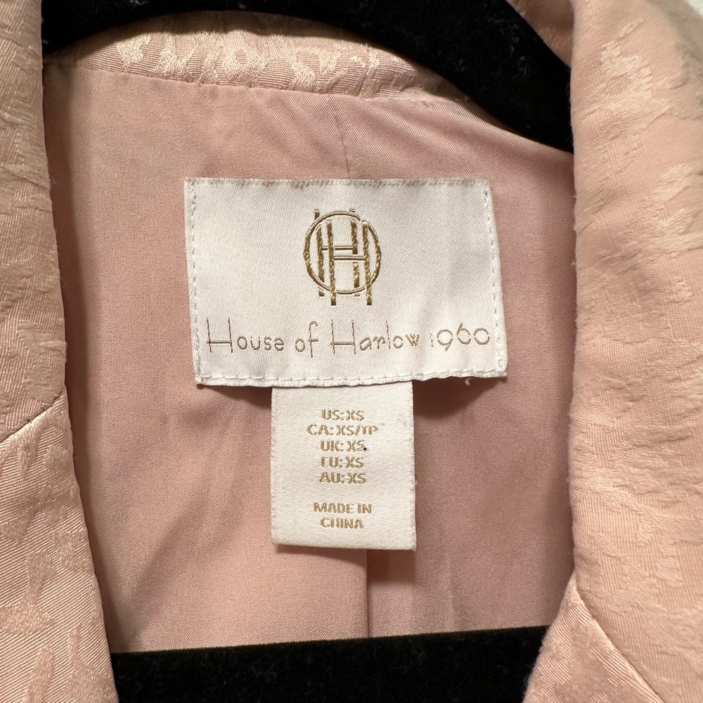 House of Harlow 1960 Pink Blazer - Picture 3 of 6